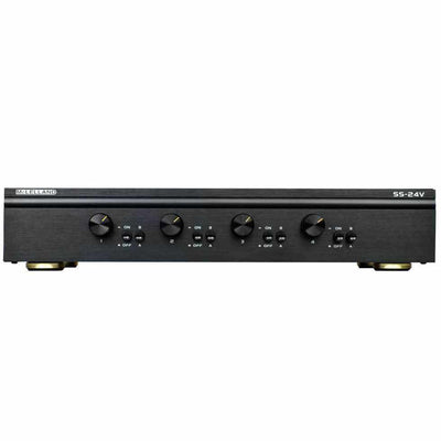 McLelland Mclelland SS24V 4-Way Speaker Selector with Volume Control Speaker Distribution