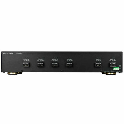 McLelland Mclelland SS24V 4-Way Speaker Selector with Volume Control Speaker Distribution
