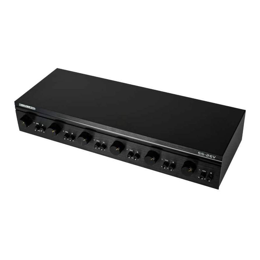 McLelland Mclelland SS26V 6-Way Speaker Selector with Volume Control Speaker Distribution
