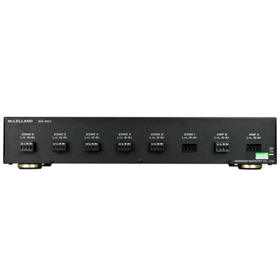 McLelland Mclelland SS26V 6-Way Speaker Selector with Volume Control Speaker Distribution