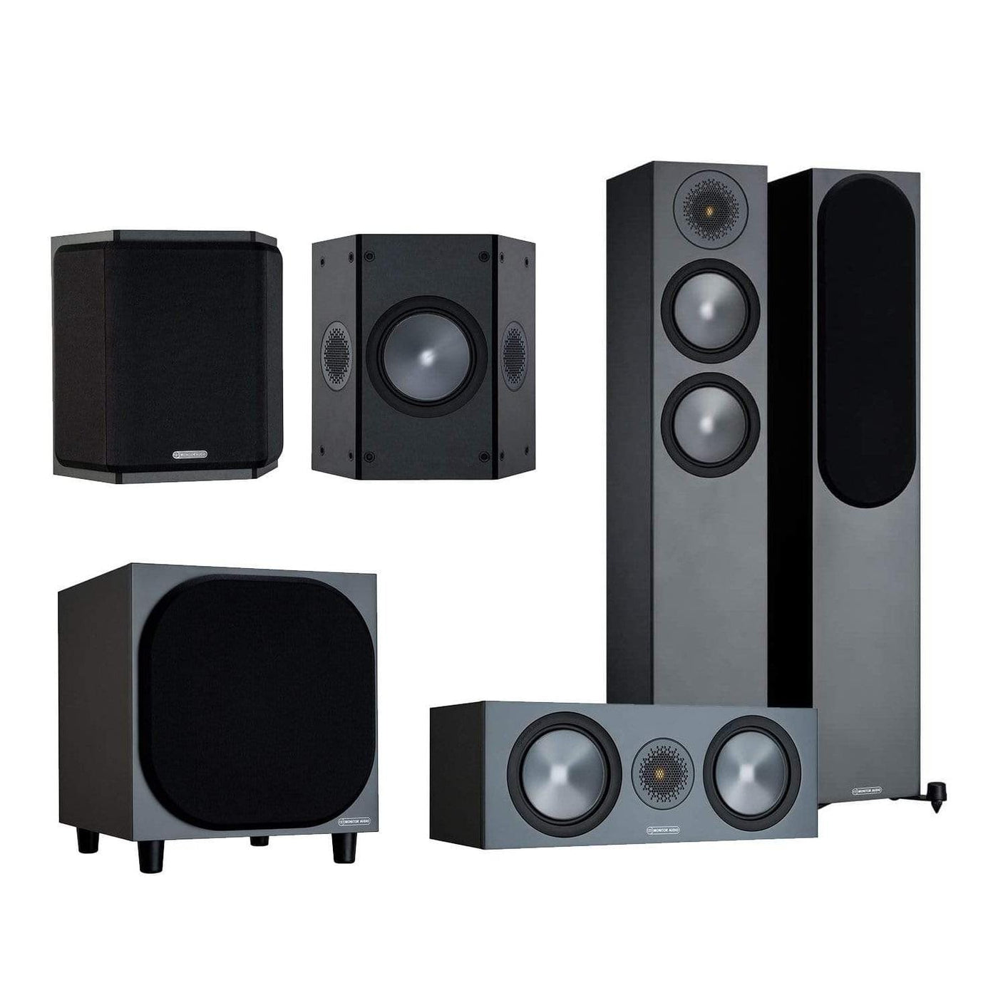 Monitor Audio Monitor Audio Bronze 200 5.1ch Speaker Package With FX Rears Speaker Packages