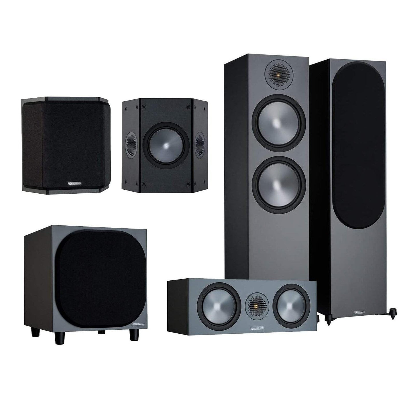 Monitor Audio Monitor Audio Bronze 500 5.1ch Speaker Package With FX Rears - Pack City Promo Speaker Packages
