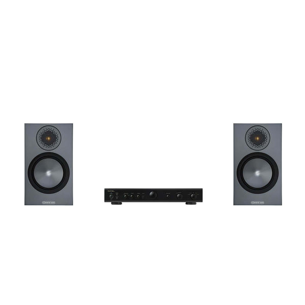 Monitor Audio Bronze 50 Speakers and Rotel Amplifier Package