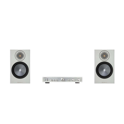 Monitor Audio Bronze 50 Speakers and Rotel Amplifier Package