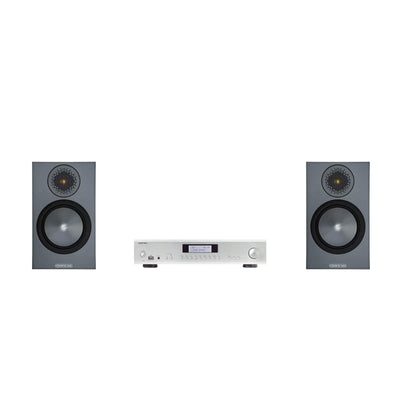Monitor Audio Bronze 50 Speakers and Rotel Amplifier Package