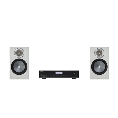 Monitor Audio Bronze 50 Speakers and Rotel Amplifier Package