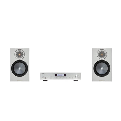 Monitor Audio Bronze 50 Speakers and Rotel Amplifier Package