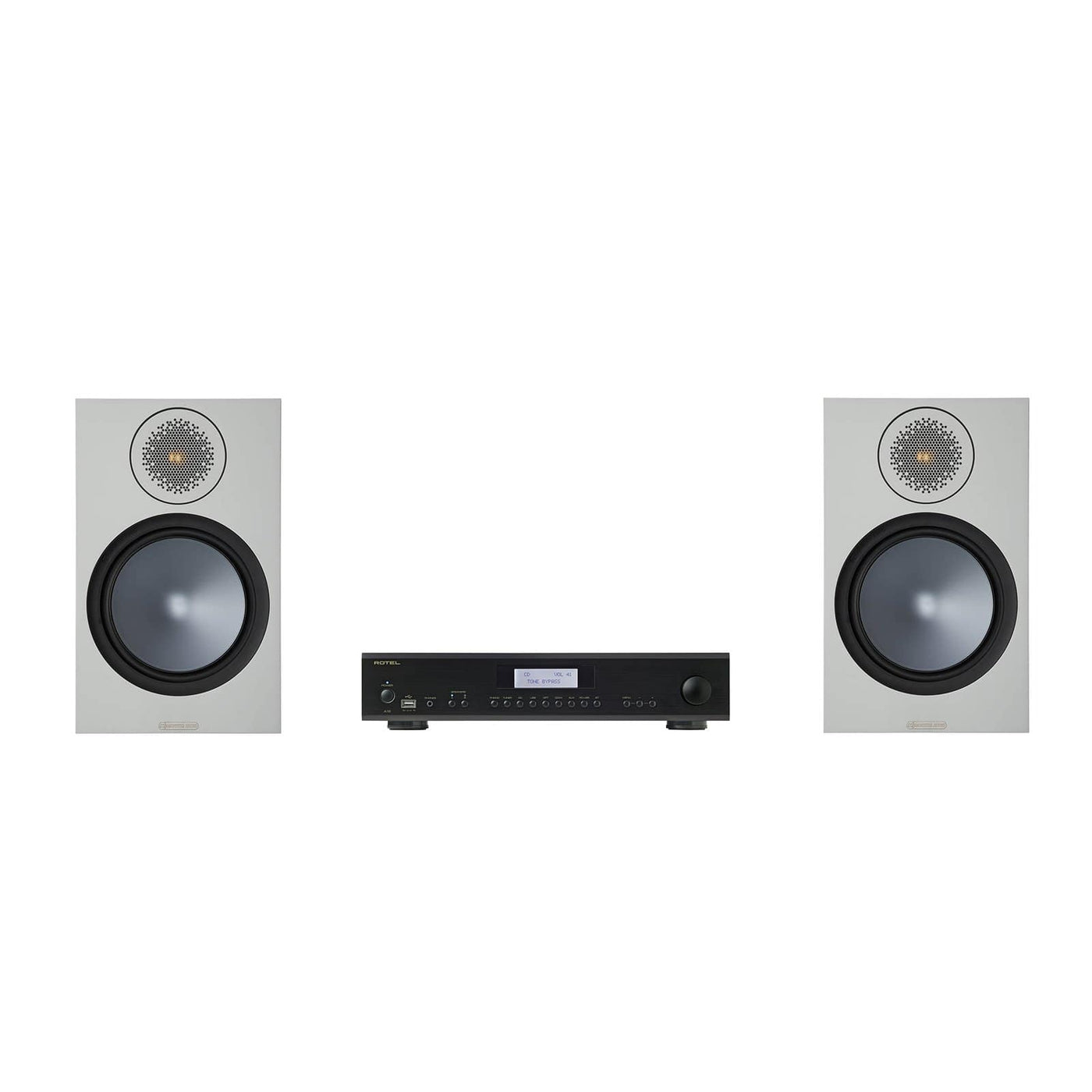 Monitor Audio Monitor Audio Bronze 100 Speakers and Rotel Amplifier Package Stereo Packages