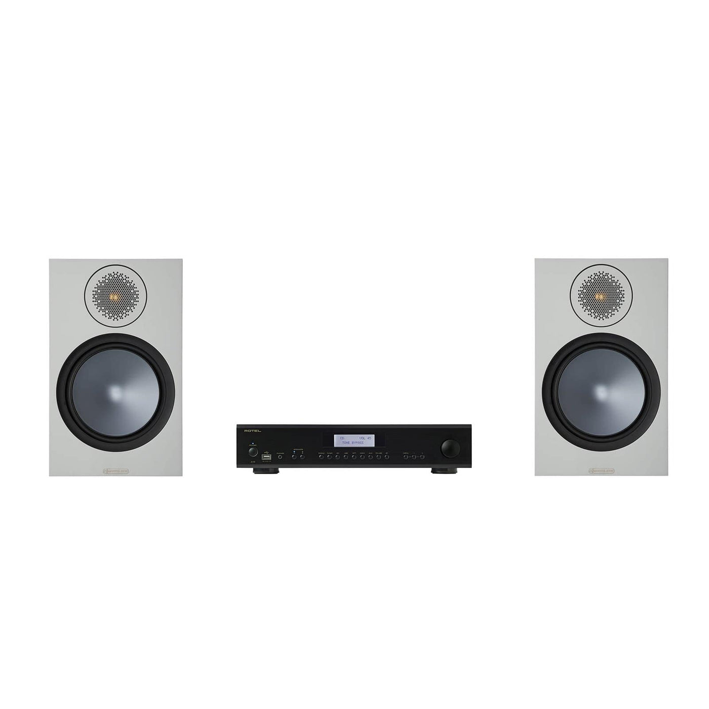 Monitor Audio Monitor Audio Bronze 100 Speakers and Rotel Amplifier Package Stereo Packages