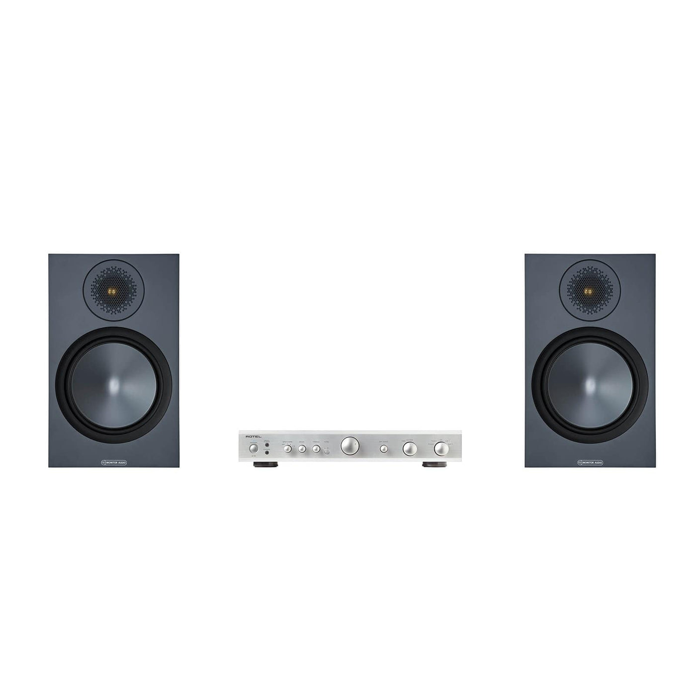 Monitor Audio Monitor Audio Bronze 100 Speakers and Rotel Amplifier Package Stereo Packages