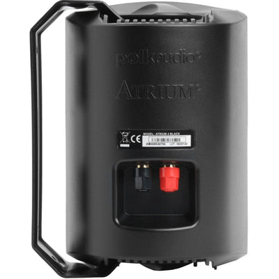 Polk Atrium 4 All Weather Outdoor Compact Speaker - Black Speakers