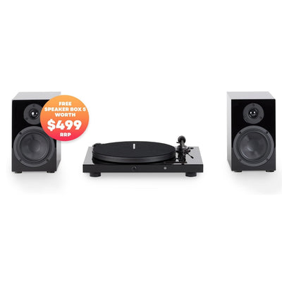 Pro-Ject Juke Box E Pack Turntable Stereo Package - Summer Sound Sale Stereo Packages