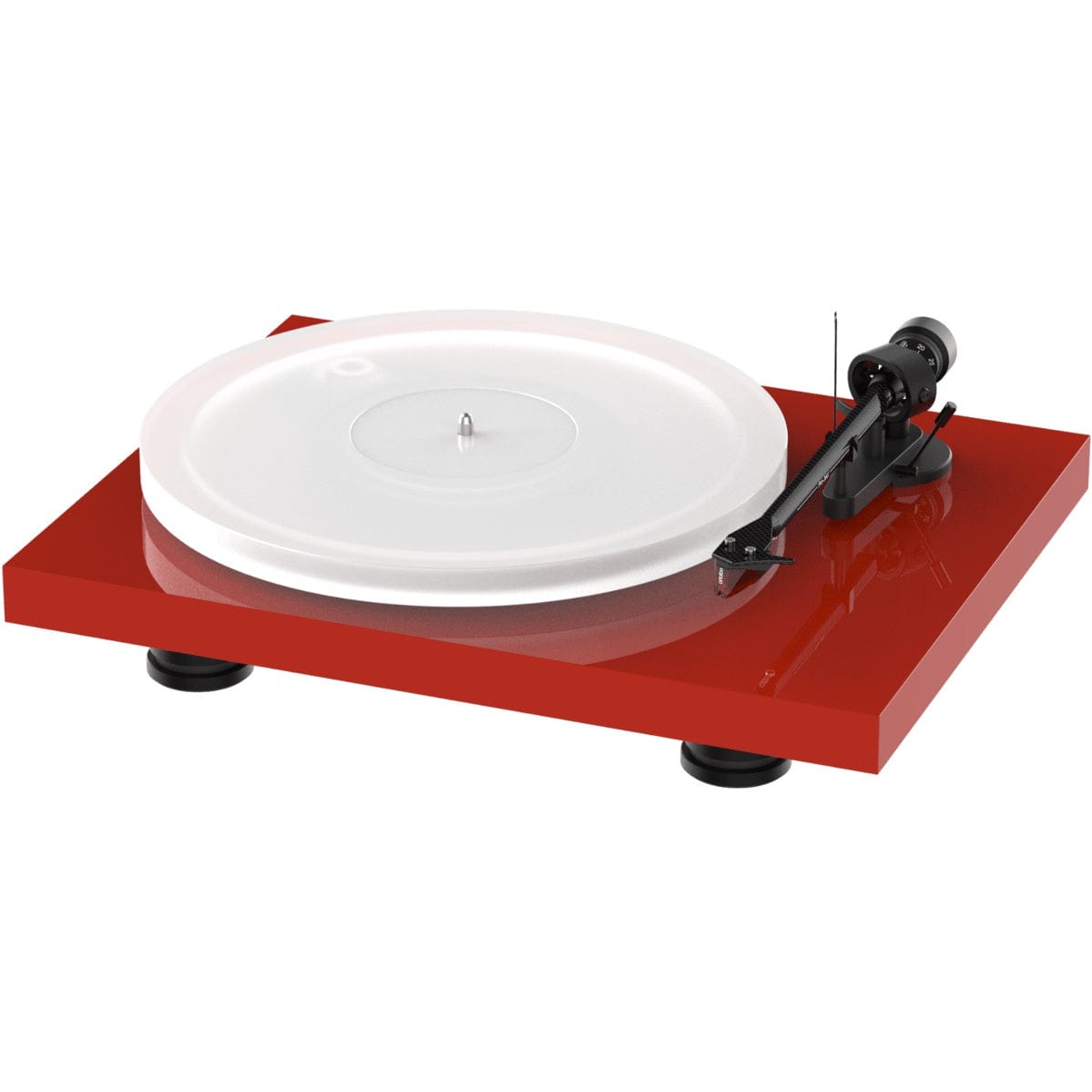 Pro-Ject Pro-Ject Debut Carbon Evo Acrylic Turntable with Ortofon 2M Red Turntables