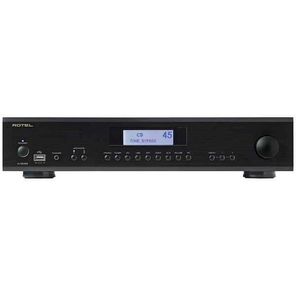 Rotel Rotel A12mk2 Integrated Amplifier Class AB aptX Bluetooth Integrated Amplifiers
