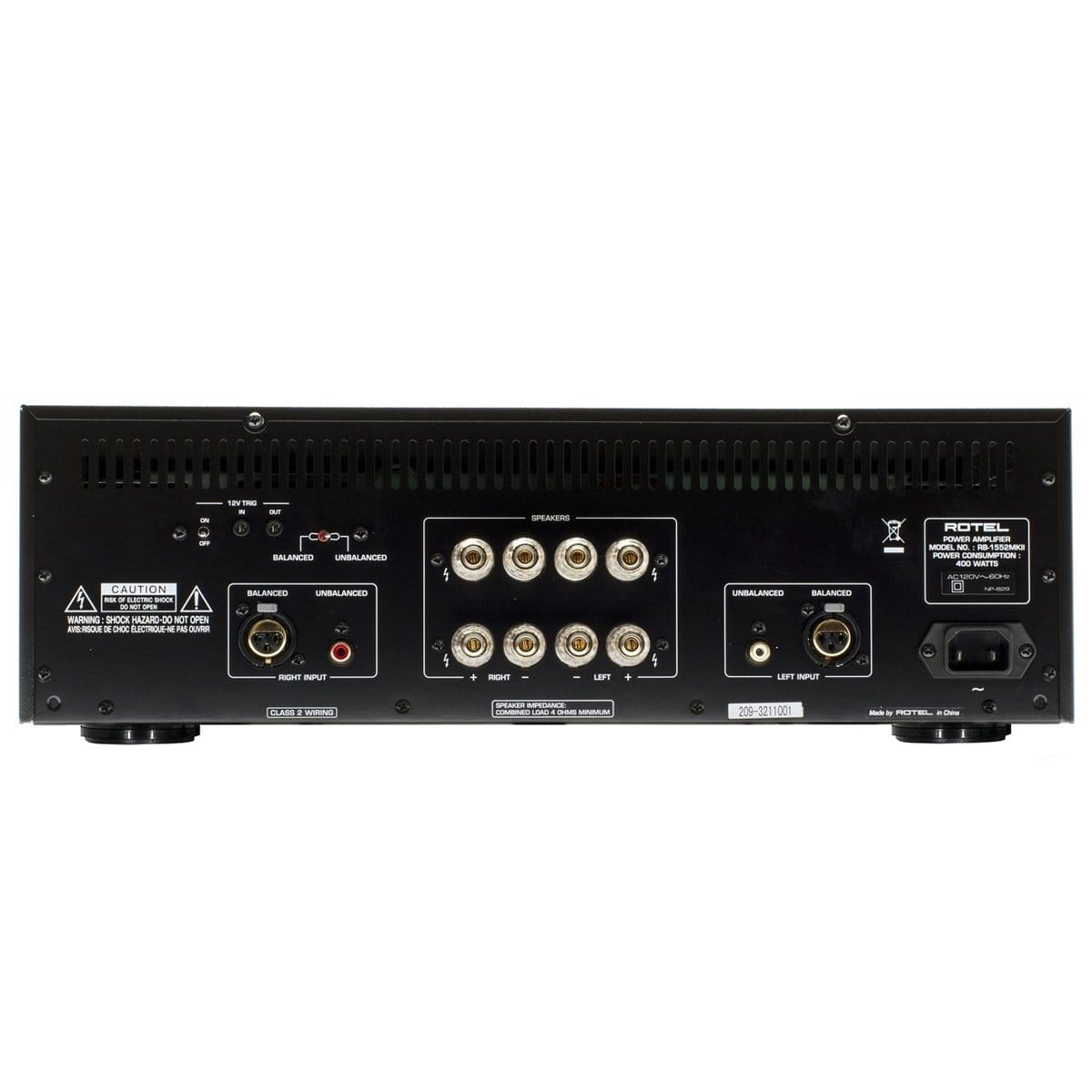 Rotel Rotel RB-1552 MKII Stereo Power Amplifier Power Amplifiers