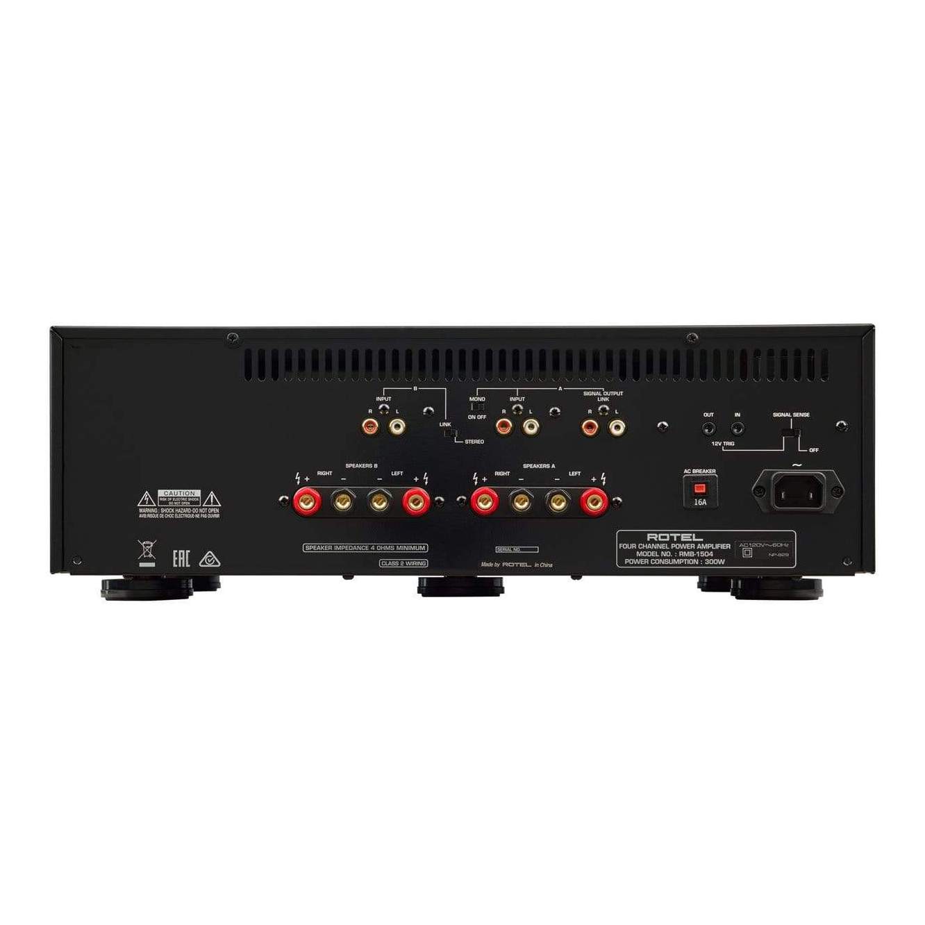 Rotel RMB-1504 4ch Power Amplifier - Perfect For Atmos | CHT Solutions