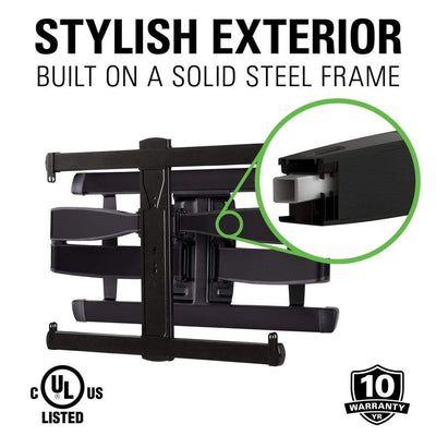 SANUS Advanced Full-Motion Premium TV Mount for 46” to 95” TVs