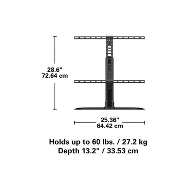 SANUS ViewPoint Swivel TV Base Fits TVs upto 65” - FTVS1