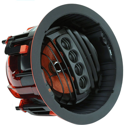 Speaker Craft AIM7 TWO Series 2 7″ 2-way In-Ceiling Speaker w/ Glass Fiber Woofer, Silk Dome ARC Tweeter Array