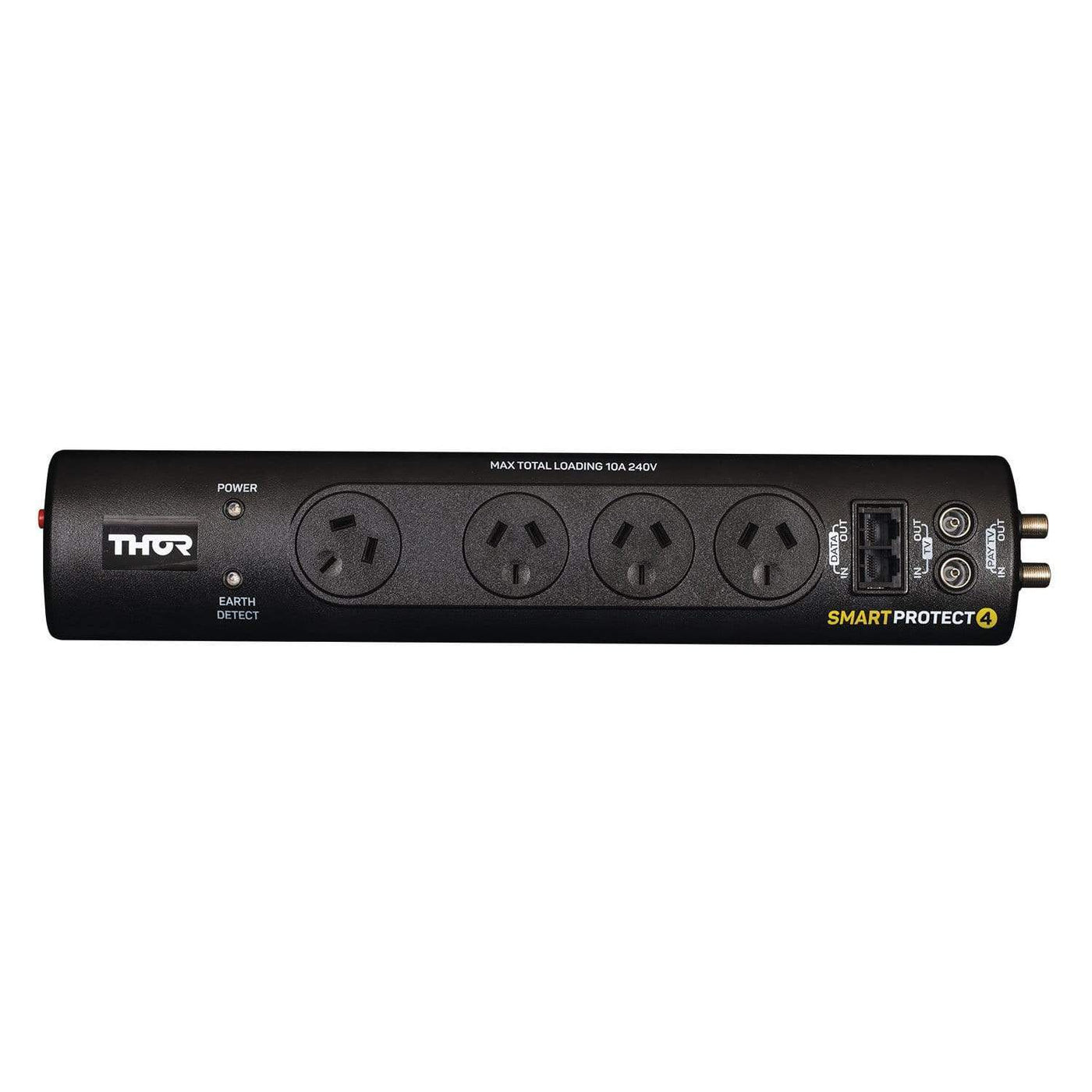 Thor Thor E/145S 4-Way Smart Protect Surge Protection Power Board Power