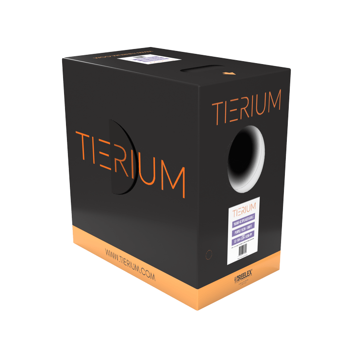 Tierium Tierium 14AWG 2Core LSZH Speaker Cable 152m REELEX Box Speaker Cables