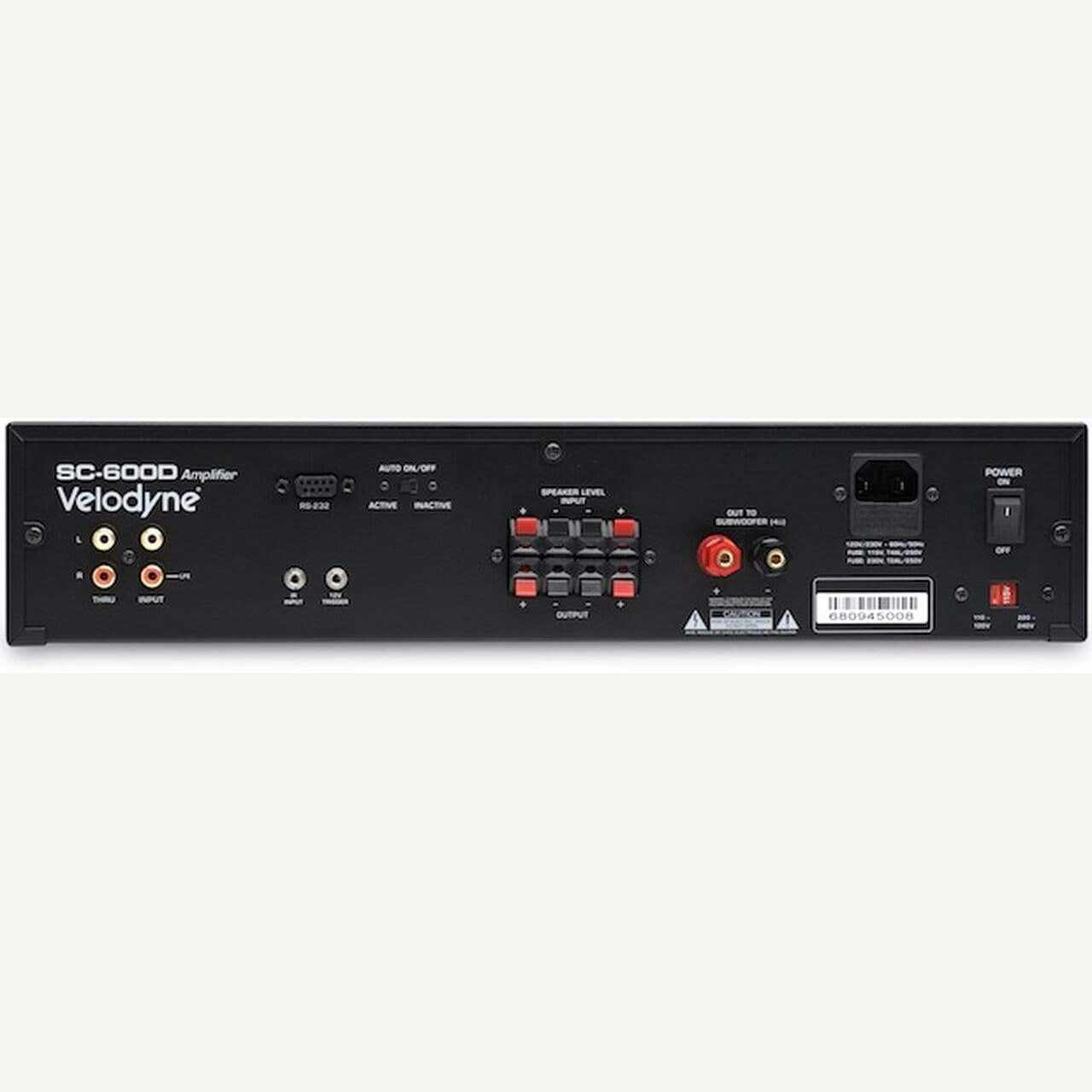 Velodyne Velodyne SC-600D Subwoofer Amplifier 200W RMS Receivers & Amplifiers