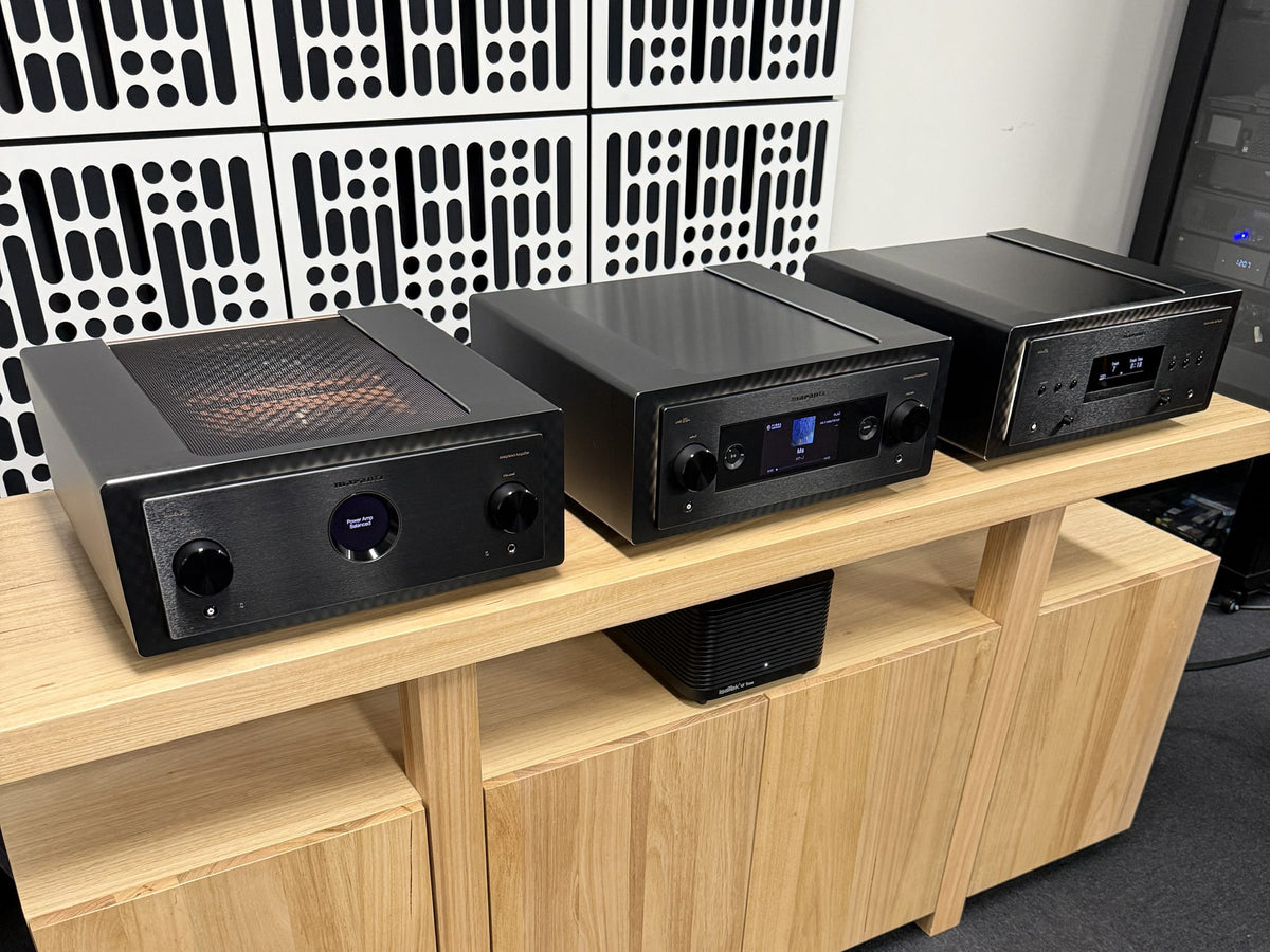 Marantz Model 10, Link 10n and SACD 10 in the CHT Solutions Sydney showroom